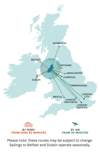 Isle of Man Map